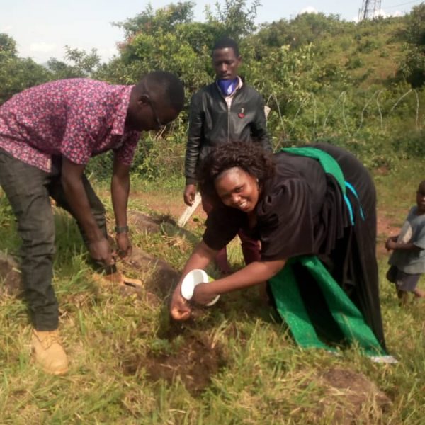 KIBOGA WOMAN MP GIVES TREE SEEDLINGS TO COMMUNITY GREEN RADIO AS THE WORLD MARKS WORLD ENVIRONMENT DAY