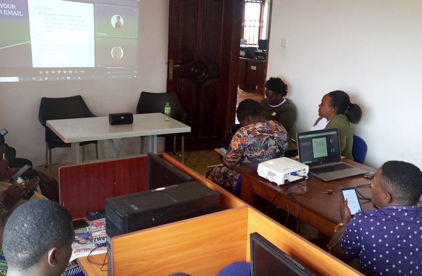 COMMUNITY GREEN RADIO STAFF AND LISTENERS TRAINED ON USE OF SOCIAL MEDIA