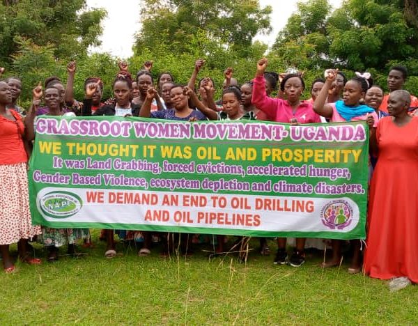 Grassroots women call for an end to oil drilling in their localities over continuous injustices