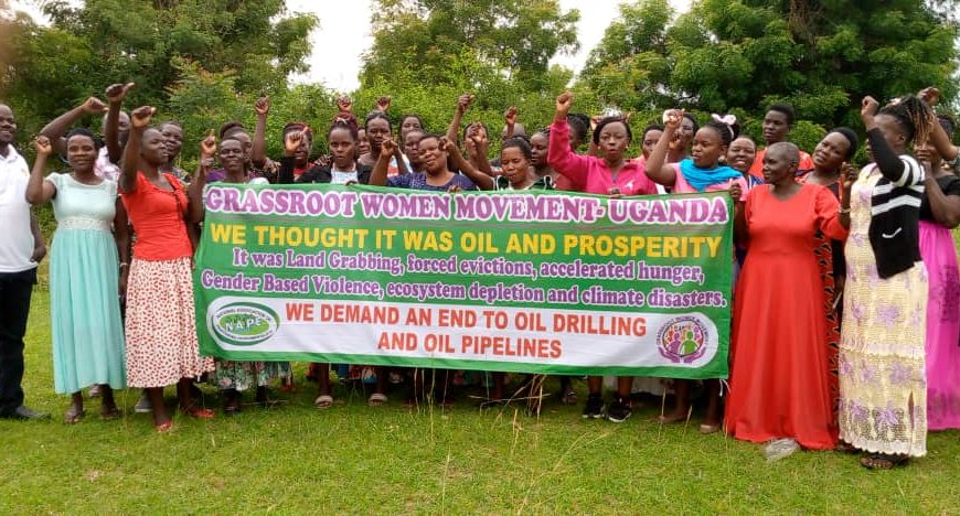 Grassroots women call for an end to oil drilling in their localities over continuous injustices